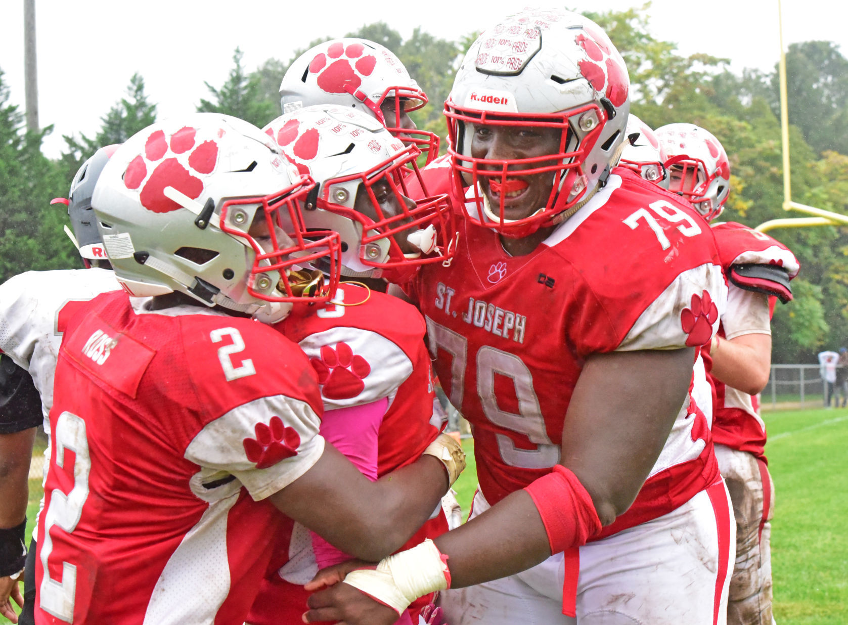 First Team Offensive Line